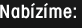 Nabízíme